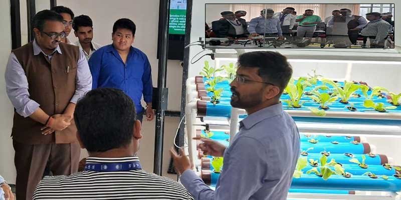 Arunachal: NABARD Assesses Agriculture 4.0, Drone Innovation at Pasighat College