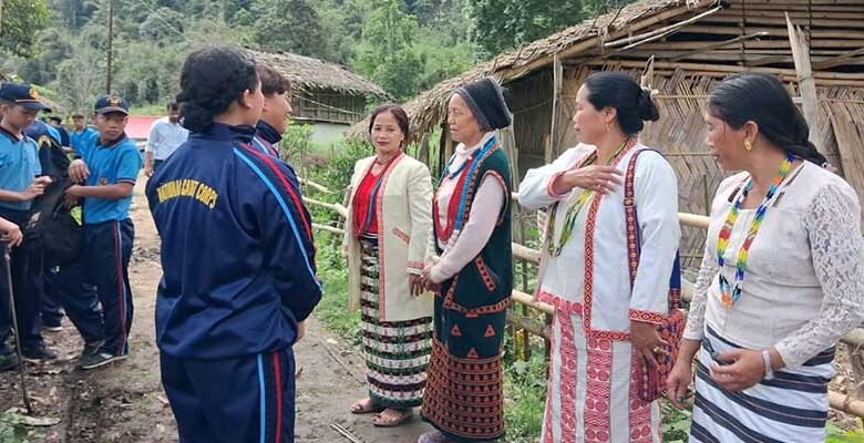 Arunachal: NCC Cadets Explore Nyishi Culture in Kamle