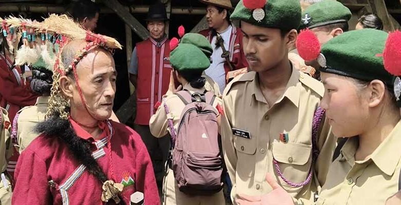 Arunachal: NCC Cadets Visit Belo Under Vibrant Village Programme