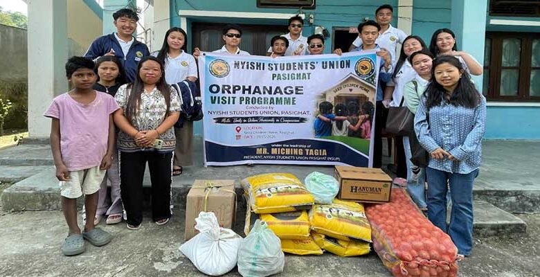 Arunachal: NSUP Visits Seed Children Home in Pasighat