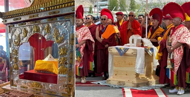 Buddha Relics Exhibition Opens in Leh