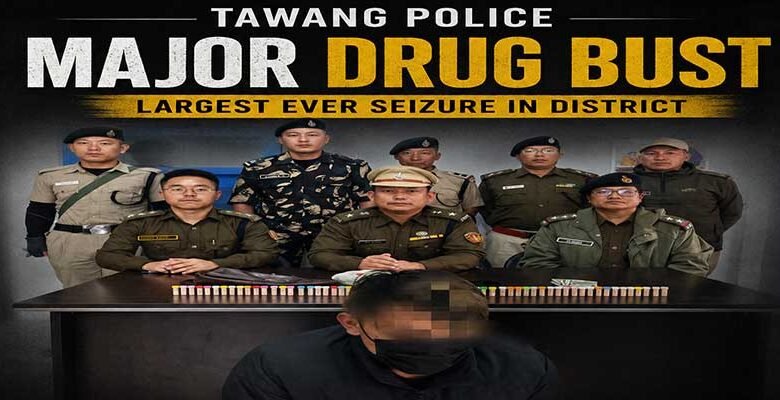Arunachal: Tawang Police Seize Suspected Heroin Worth Rs 3.4 Lakh, Two Arrested