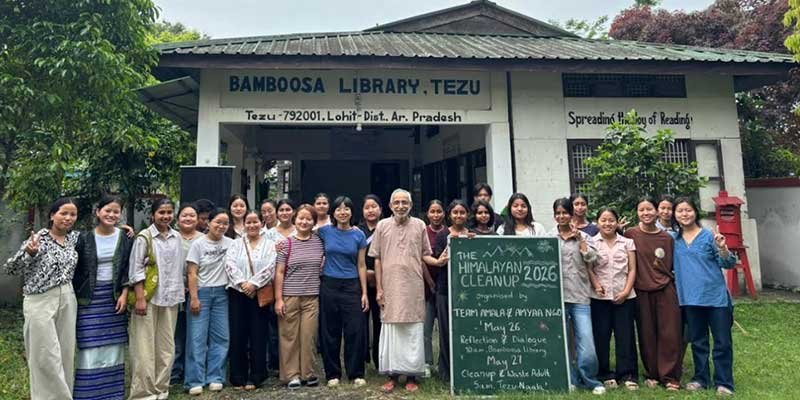 Arunachal: Tezu Hosts Himalayan Cleanup 2026 Drive, Over 40 Kg Plastic Waste Collected