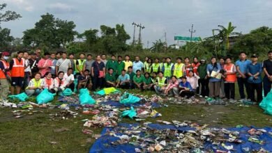 Arunachal: Tezu Hosts Himalayan Cleanup 2026 Drive, Over 40 Kg Plastic Waste Collected