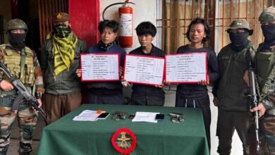 Arunachal: Three NSCN-K Militants Held in Tirap
