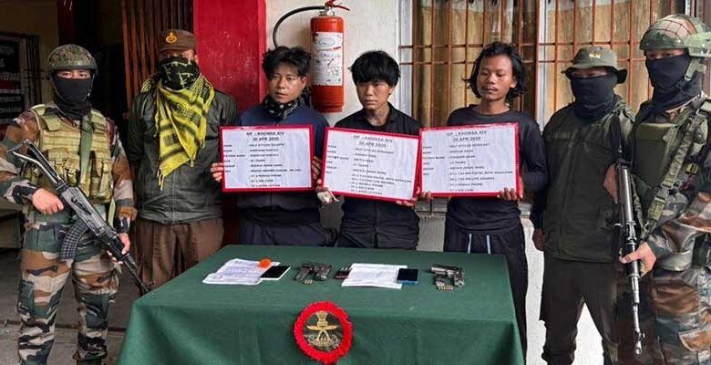 Arunachal: Three NSCN-K Militants Held in Tirap