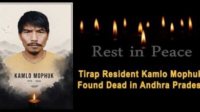 Tirap Resident Kamlo Mophuk Found Dead in Andhra Pradesh After Alleged Train Assault