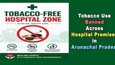 Tobacco Use Banned Across Hospital Premises in Arunachal Pradesh