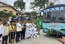Union Minister Flags Off New Buses as APSTS Marks 50 Years of Service