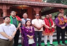 Union Minister Inspects Key Projects in Likabali