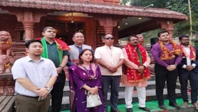 Union Minister Inspects Key Projects in Likabali
