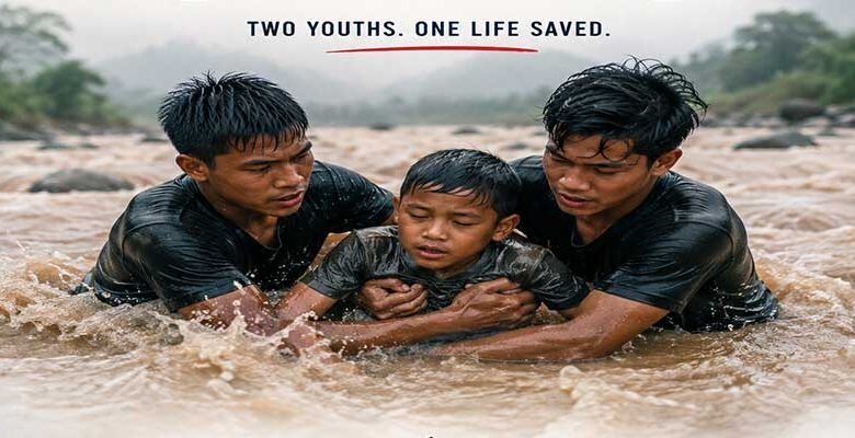 Arunachal: Youths Risk Lives to Save Boy Swept Away by Subansiri River