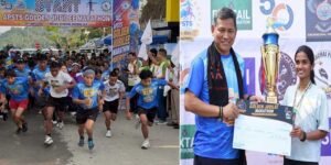 Arunachal: APSTS Golden Jubilee Marathon Promotes Road Safety Awareness in Khonsa