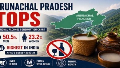 Arunachal Pradesh Records Highest Alcohol Consumption in India: NFHS-6
