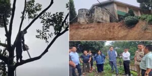 Itanagar Administration Issues Evacuation Notices to Residents Near Siddhartha Vihar Hall Following Landslide Risk