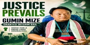 Assam Court Grants Interim Bail to Anti-Drug Activist Gumin Mize Amid Public Outcry