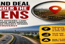 IAS-IPS Land Deal Near Bhopal Bypass Sparks Row
