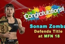 Arunachal's Sonam Zomba Defends Title at MFN 18