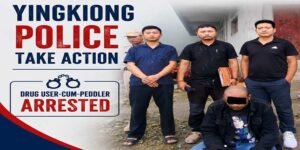 Yingkiong Police Arrest Alleged Drug User-Cum-Peddler Under NDPS Act