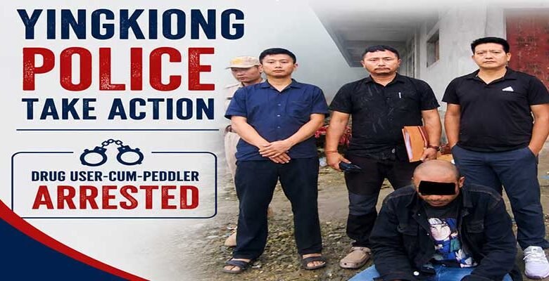 Yingkiong Police Arrest Alleged Drug User-Cum-Peddler Under NDPS Act