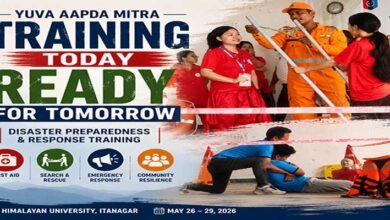 Yuva Aapda Mitra Disaster Preparedness Training Concludes at Himalayan University