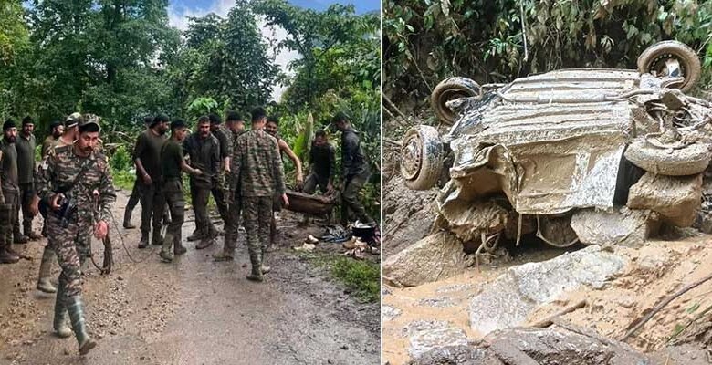 3 Killed 2 Injured After Vehicle Falls Into Gorge on Migging–Tuting Route