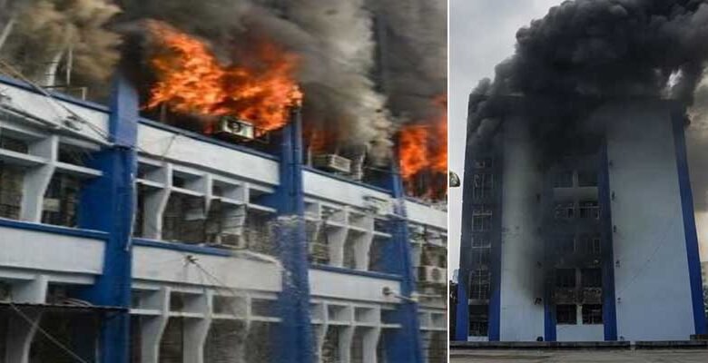 4000 EVMs used in recent WB Polls gutted in Kolkata Fire