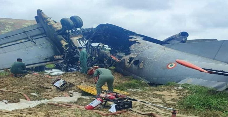 IAF AN-32 Aircraft Meets with Accident at Jorhat Air Force Station