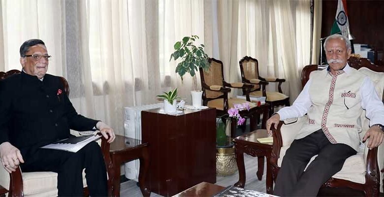 Governor Reviews Administrative Reforms and NERIST Situation in Separate Meetings