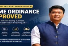 Arunachal Cabinet Approves MSME Ordinance to Simplify Business Operations and Boost Investment