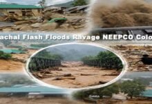 Arunachal Flash Floods Ravage NEEPCO Colony in Keyi Panyor; Three Missing