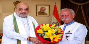 Arunachal Governor KT Parnaik Meets Amit Shah, Discusses Border Security and Drug Trafficking