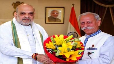 Arunachal Governor KT Parnaik Meets Amit Shah, Discusses Border Security and Drug Trafficking