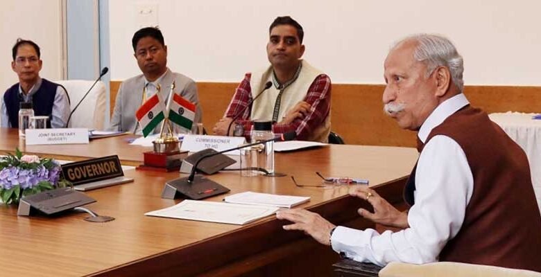 Arunachal Must Plan Better Before Budget Allocations, Says Governor KT Parnaik