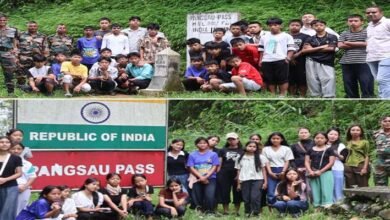 Assam Rifles Public School Students visit Pangsau Pass