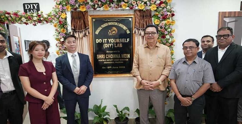 Chowna Mein Inaugurates DIY Lab at APIIP, Pushes for Stronger Startup Ecosystem