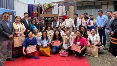 Arunachal: Foundation Stone Laid for Ziro Handloom Marketing Complex