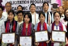 Arunachal: Girl Toppers of Classes X and XII Felicitated for Outstanding Academic Achievement