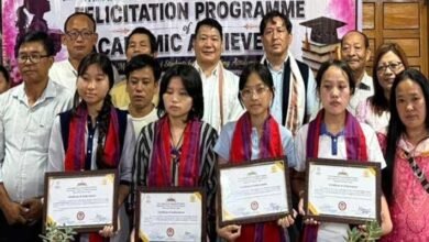 Arunachal: Girl Toppers of Classes X and XII Felicitated for Outstanding Academic Achievement