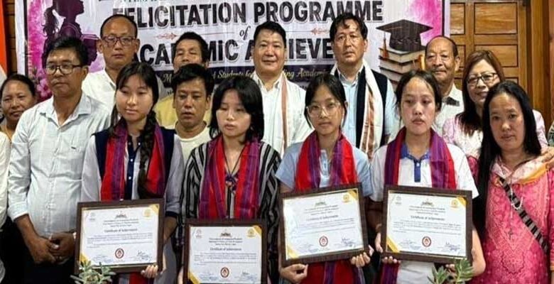 Arunachal: Girl Toppers of Classes X and XII Felicitated for Outstanding Academic Achievement