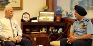 Governor Parnaik Highlights Arunachal’s Development Journey at NEC, Discusses Connectivity with Eastern Air Command