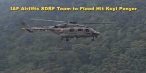 Arunachal Floods: IAF Airlifts SDRF Team to Flood-Hit Keyi Panyor Amid Adverse Weather