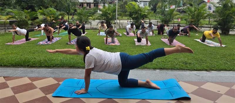 International Day of Yoga Celebrated Across Arunachal Pradesh with Widespread Participation