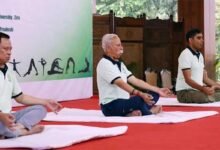 International Day of Yoga Celebrated Across Arunachal Pradesh with Widespread Participation