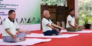 International Day of Yoga Celebrated Across Arunachal Pradesh with Widespread Participation