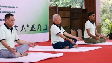 International Day of Yoga Celebrated Across Arunachal Pradesh with Widespread Participation