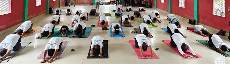 International Day of Yoga Celebrated Across Arunachal Pradesh with Widespread Participation