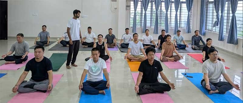 International Day of Yoga Celebrated Across Arunachal Pradesh with Widespread Participation