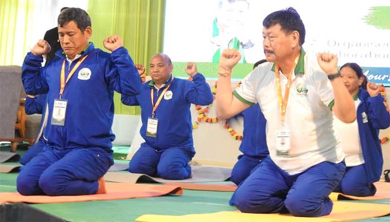 International Day of Yoga Celebrated Across Arunachal Pradesh with Widespread Participation
