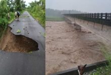 Incessant Rain Wreaks Havoc in East Siang; Roads, Bridges and Homes Damaged